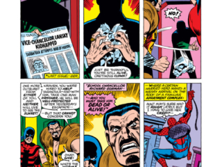 Spectacular Spider-Man #2, pg. 5; pencils, Sal Buscema; Peter Parker/Kraven the Hunter/Tarantula