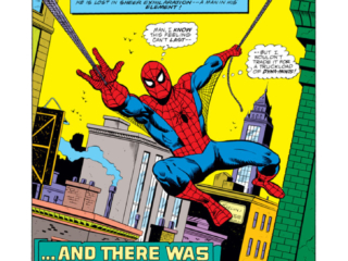 Spectacular Spider-Man #3, pg. 1; pencils, Sal Buscema; And There Was Lightmaster splash page/Peter Parker