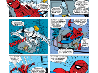 Spectacular Spider-Man #10, pg. 4; pencils, Sal Buscema; White Tiger/Peter Parker
