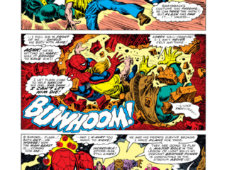 Spectacular Spider-Man #15, pg. 2; pencils, Sal Buscema; Peter Parker/Razorback