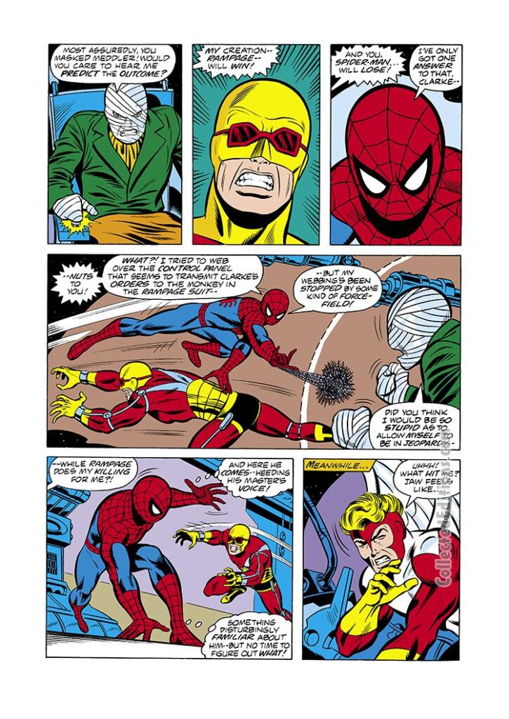 Spectacular Spider-Man #17, pg. 15; pencils, Sal Buscema; Peter Parker/The Angel/Rampage