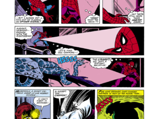 Peter Parker Spectacular Spider-Man #32, pg. 14; pencils, Jim Mooney; The Lizard