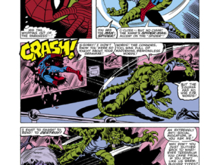 Peter Parker Spectacular Spider-Man #33, pg. 2; pencils, Jim Mooney; inks, Frank Springer