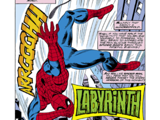 Peter Parker Spectacular Spider-Man #35, pg. 11; breakdowns, Lee Elias; finished art and inks, Mike Esposito; Labyrinth