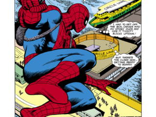 Peter Parker Spectacular Spider-Man #42, pg. 1; pencils, Mike Zeck; inks, Jim Mooney; Give Me Liberty or Give Me Death