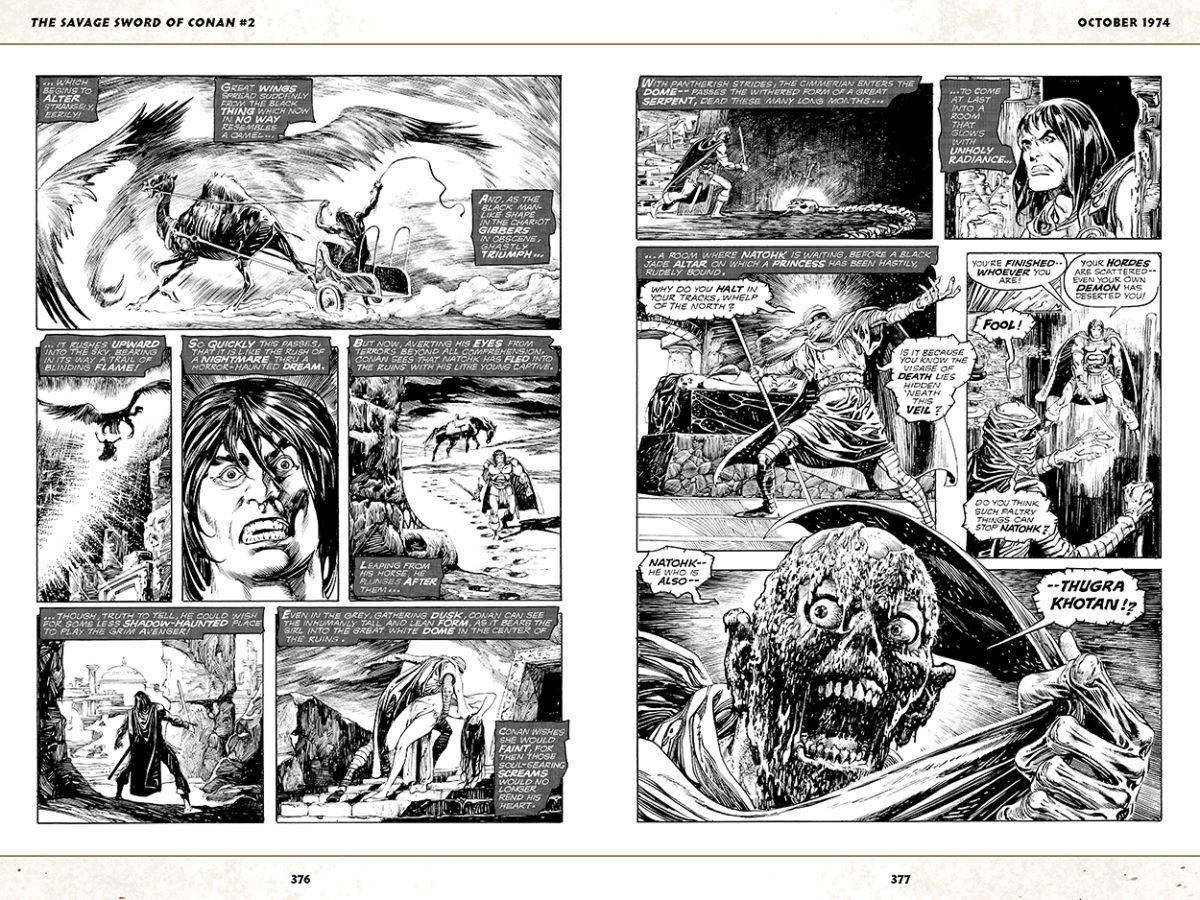 Savage Sword of Conan #2; pencils, John Buscema; inks, Alfredo Alcala