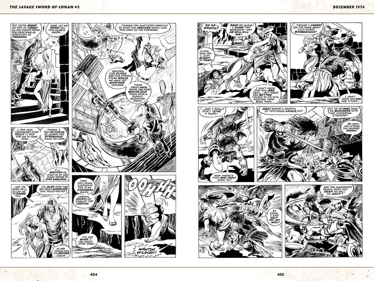 Savage Sword of Conan #3; pencils, John Buscema; inks, Pablo Marcos