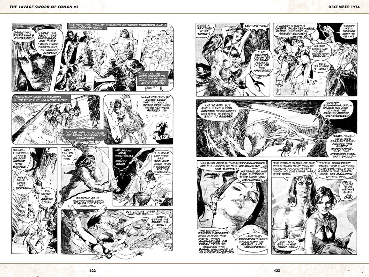 Savage Sword of Conan #3; pencils and inks, Tony DeZuniga