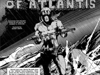Savage Sword of Conan #3; Kull in &ldquo;Kull of Atlantis&rdquo;, pg. 4; pencils and inks, Barry Windsor-Smith; Roy Thomas