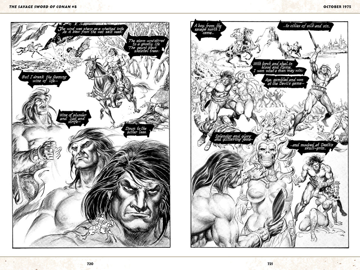 Savage Sword of Conan #8; pencils and inks, Jess Jodloman
