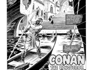 Savage Sword of Conan #10, pg. 3; pencils, John Buscema; inks, The Tribe; Conan the Conqueror