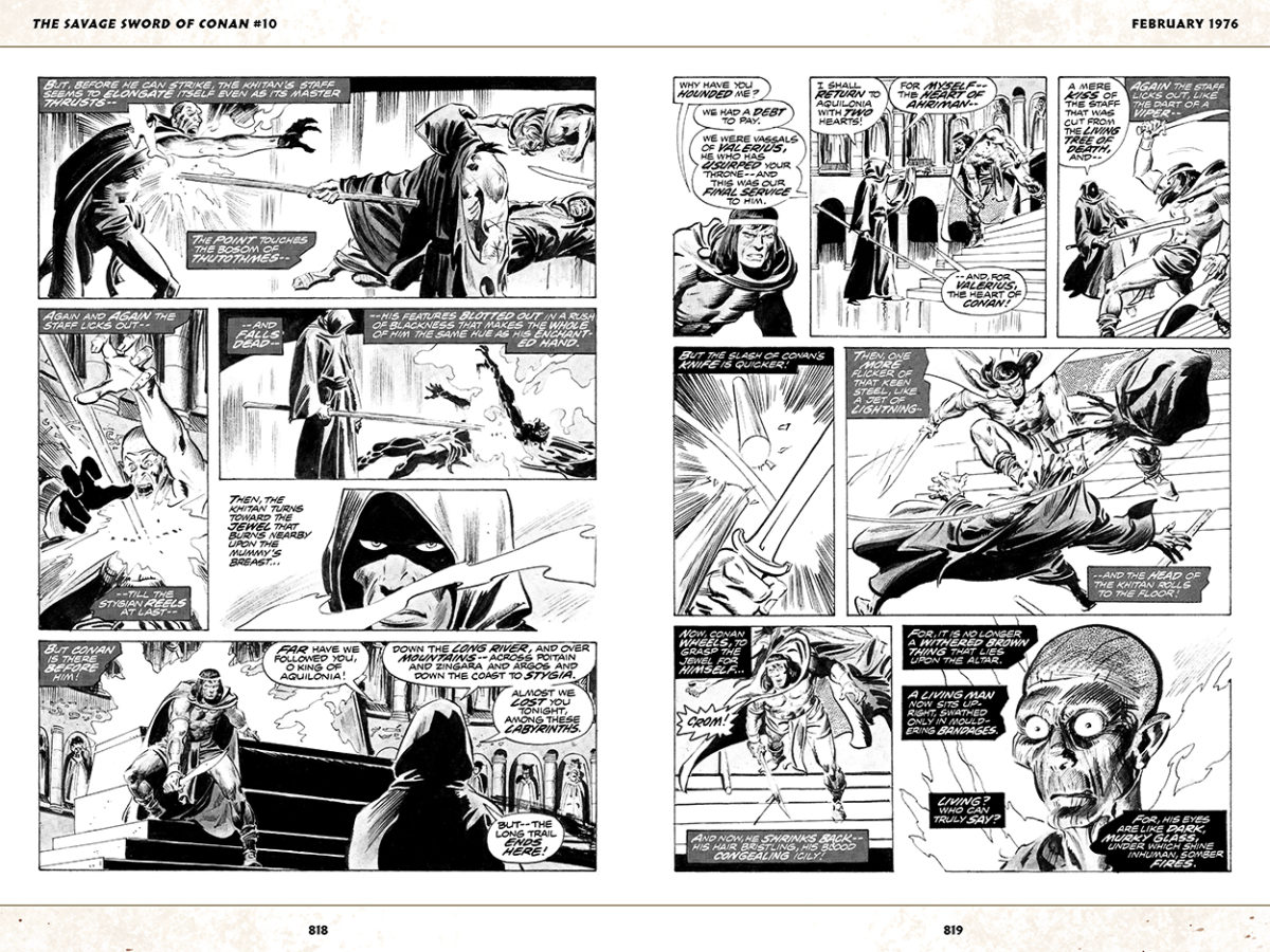 Savage Sword of Conan #10; pencils, John Buscema; inks, The Tribe