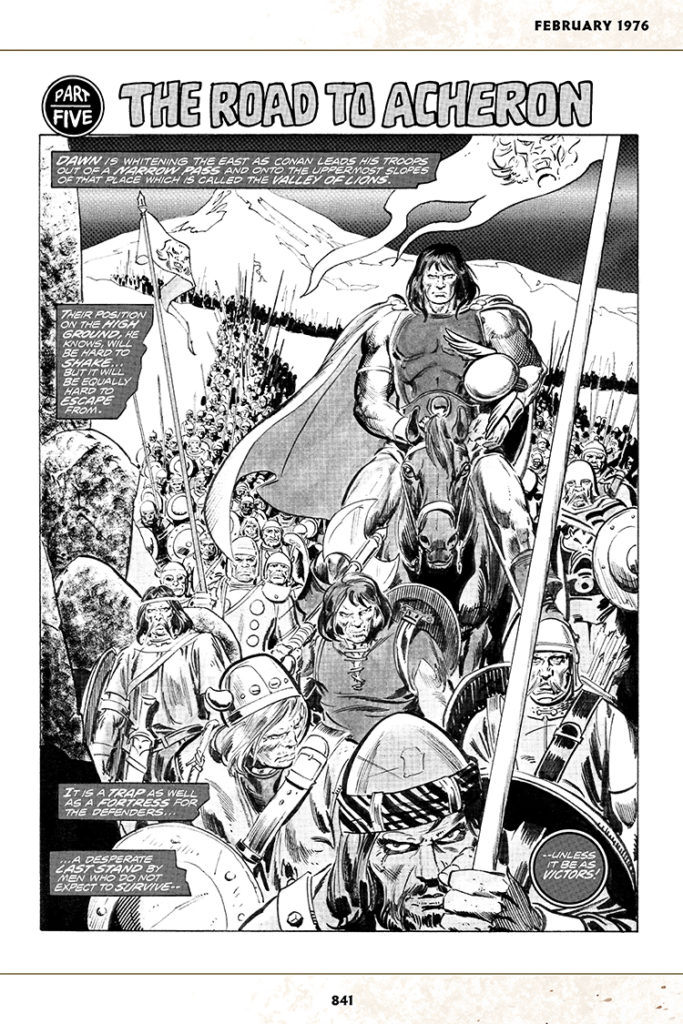 Savage Sword of Conan #10; pencils, John Buscema; inks, The Tribe