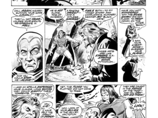 Savage Sword of Conan #10, pg. 55; pencils, John Buscema; inks, The Tribe; Asuran, wizard, sword and sorcery