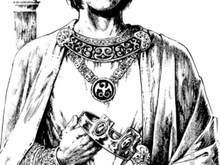 Savage Sword of Conan #15; Kull pinup, art by Marie Severin