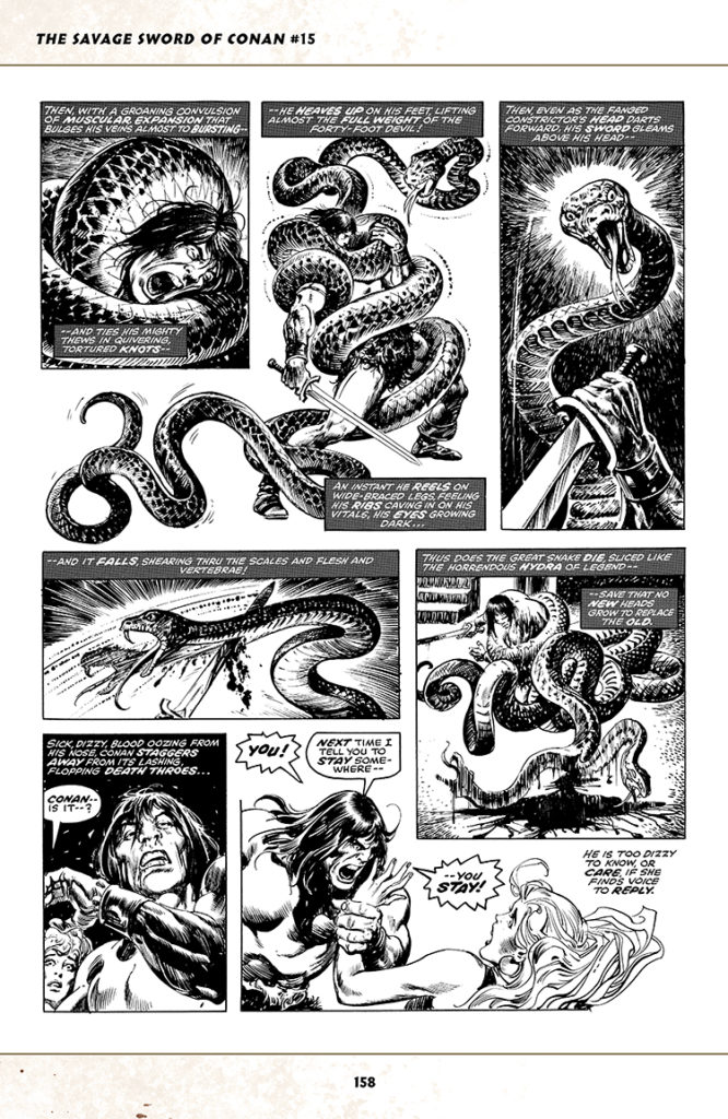 Savage Sword of Conan #15; pencils, John Buscema; inks, Alfredo Alcala