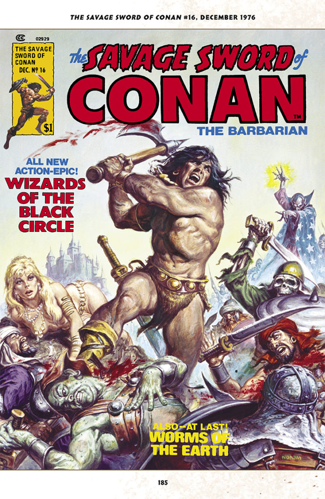 Savage Sword of Conan #16 cover; Earl Norem