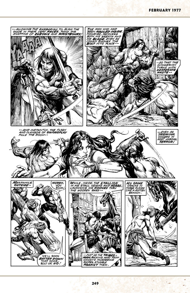 Savage Sword of Conan #17; pencils, John Buscema; inks, Alfredo Alcala