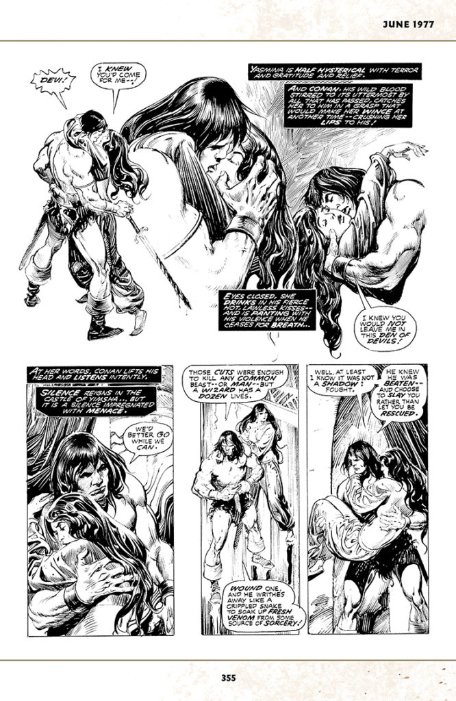 Savage Sword of Conan #19; pencils, John Buscema; inks, Alfredo Alcala