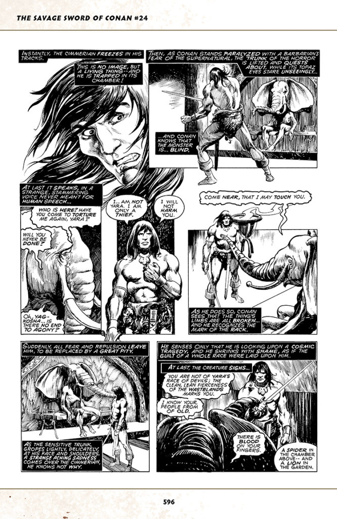 Savage Sword of Conan #24; pencils, John Buscema; inks, Alfredo Alcala