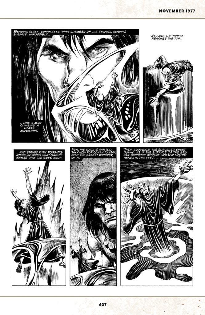 Savage Sword of Conan #24; pencils, John Buscema; inks, Alfredo Alcala