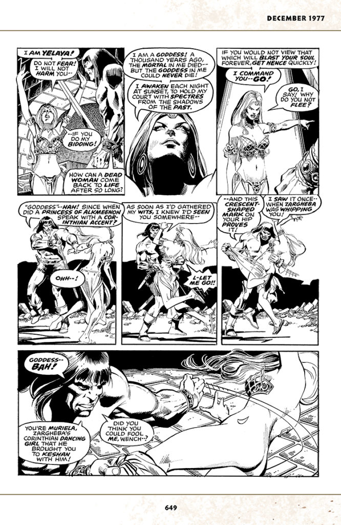 Savage Sword of Conan #25; pencils, Dick Giordano; inks, Dick Giordano, Terry Austin
