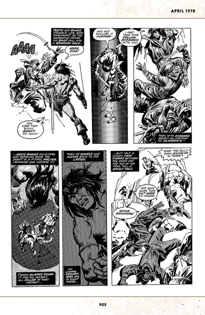 Savage Sword of Conan #28; pencils, John Buscema; inks, Alfredo Alcala