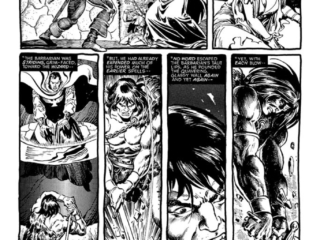 Savage Sword of Conan #29; pencils and inks, Ernie Chan