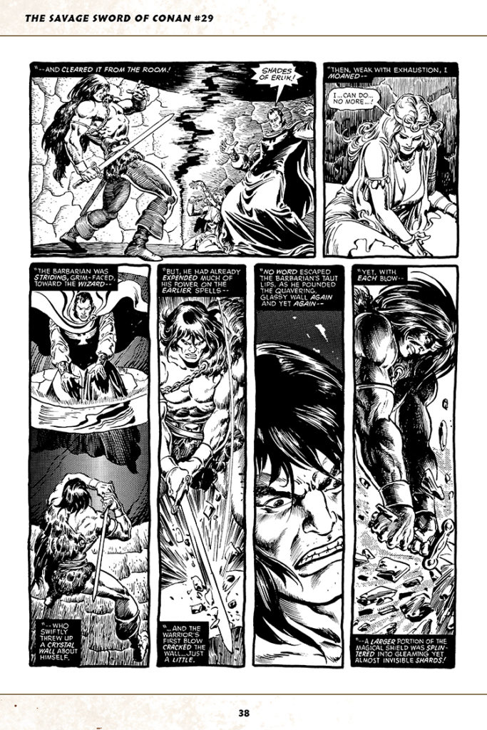 Savage Sword of Conan #29; pencils and inks, Ernie Chan