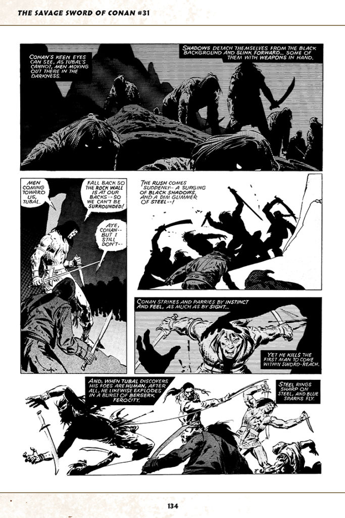 Savage Sword of Conan #31; pencils, John Buscema; inks, Tony DeZuniga