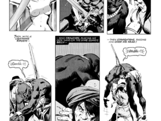 Savage Sword of Conan #32; pencils, John Buscema; inks, Tony DeZuniga; nudity Marvel black-and-white magazine