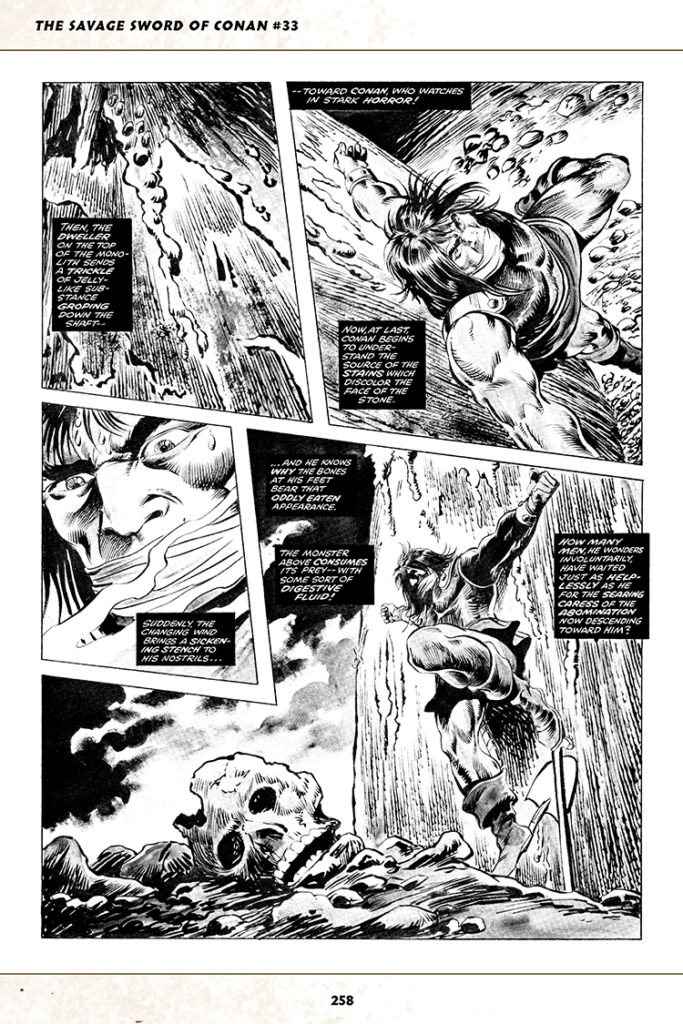 Savage Sword of Conan #33; pencils, Gene Colan; inks, Pablo Marcos