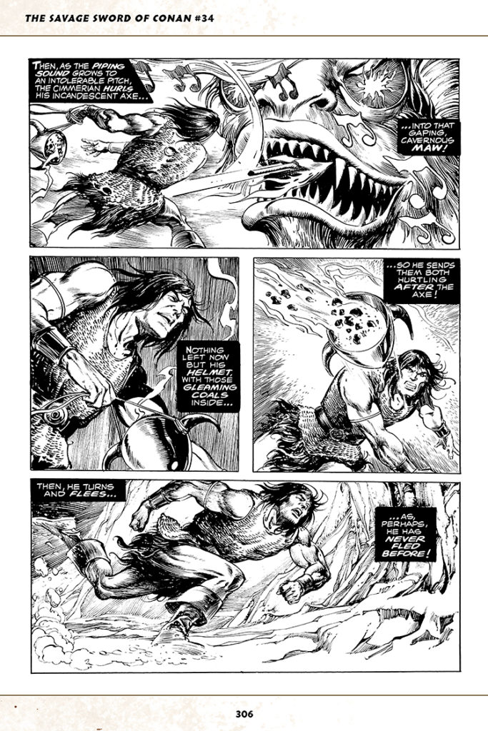 Savage Sword of Conan #34; pencils, Carmine Infantino; inks, Alfredo Alcala