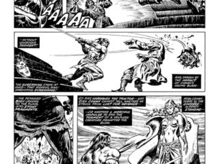 Savage Sword of Conan #35; pencils and inks, Ernie Chan