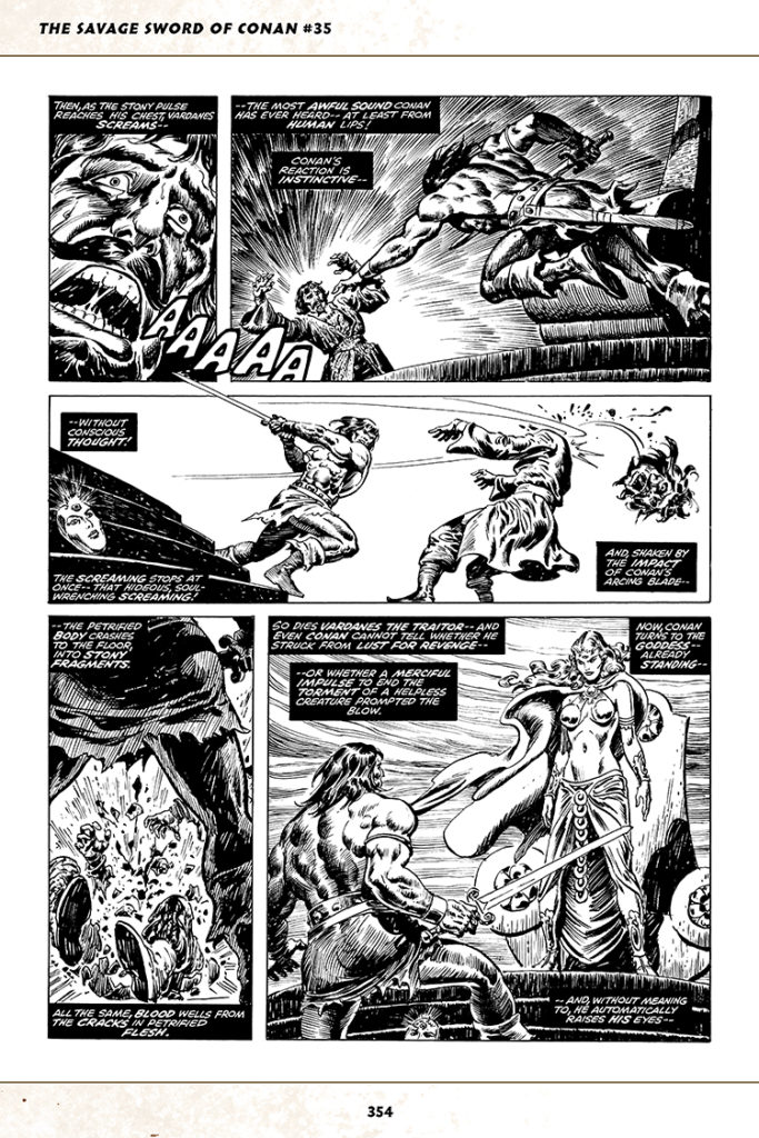 Savage Sword of Conan #35; pencils and inks, Ernie Chan