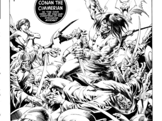 Savage Sword of Conan #37; pencils, Sal Buscema; inks, Rudy Nebres