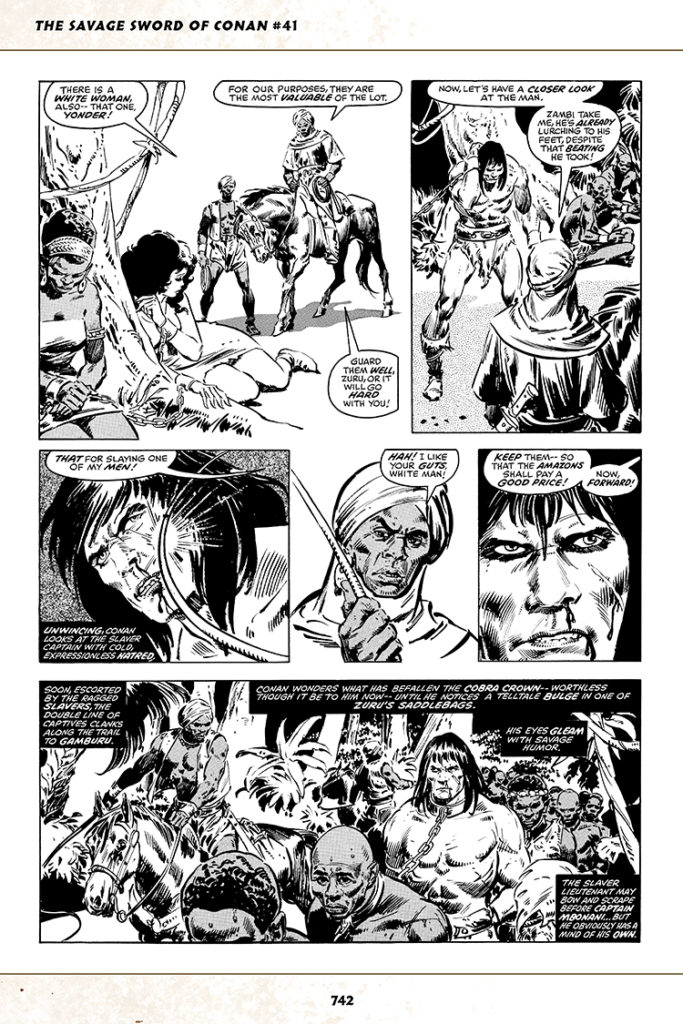 Savage Sword of Conan #41; pencils, John Buscema; inks, Tony DeZuniga