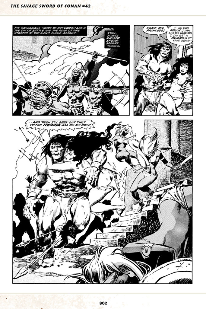 Savage Sword of Conan #42; pencils, John Buscema; inks, Tony DeZuniga