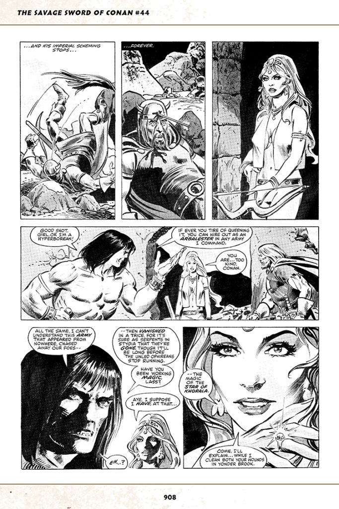 Savage Sword of Conan #44; pencils, John Buscema; inks, Tony DeZuniga