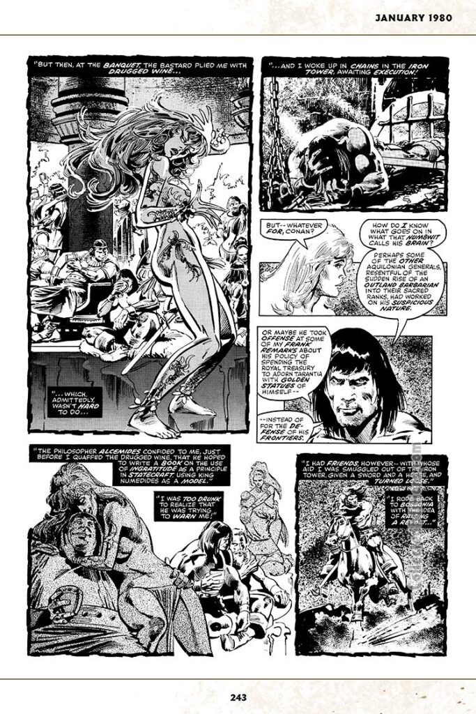 Savage Sword of Conan #48, pg. 49; pencils, John Buscema; inks, Klaus Janson