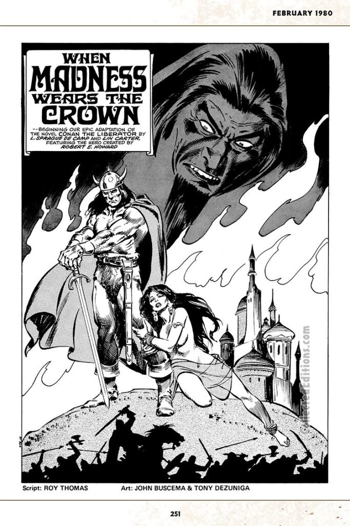 Savage Sword of Conan #49, pg. 3; pencils, John Buscema; Conan the Liberator
