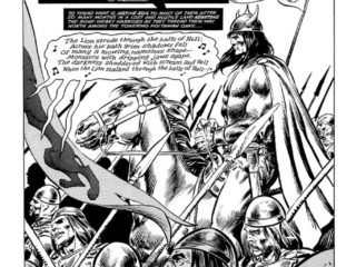 Savage Sword of Conan #51, pg. 3; pencils, John Buscema; inks, Tony DeZuniga, Satyr's Blood