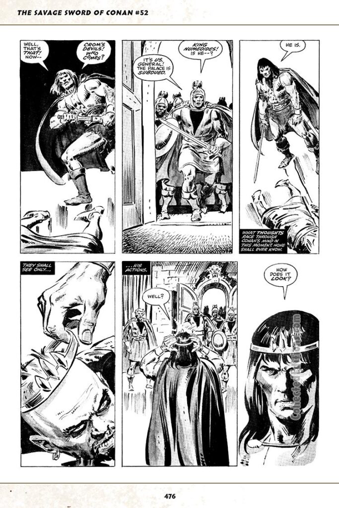 Savage Sword of Conan #52, pg. 40; pencils, John Buscema; inks, Tony DeZuniga
