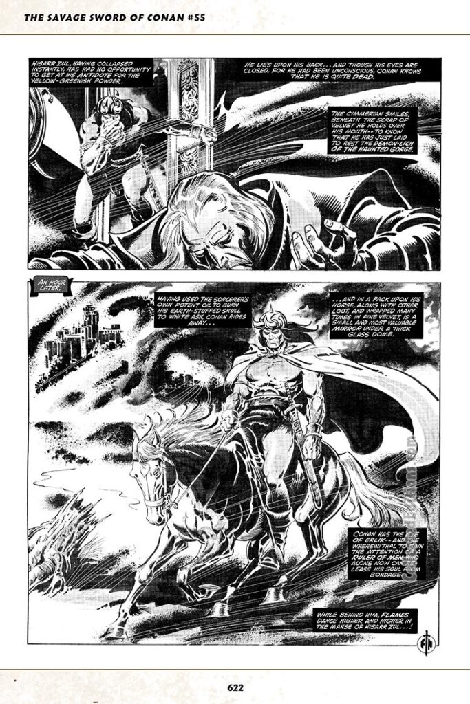 Savage Sword of Conan #55, pg. 34; pencils, John Buscema; inks, Ricardo Villamonte