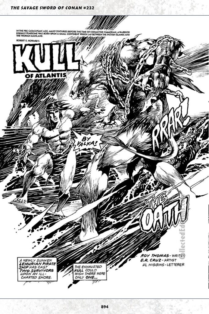 Kull the Savage The Original Marvel Years Omnibus HC