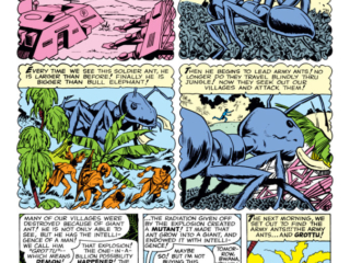 Strange Tales #73. "Grottu, King of the Insects!", pg. 3. Stan Lee Jack Kirby