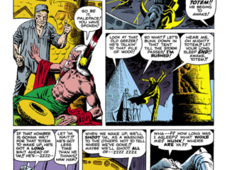 Strange Tales #74, pg. 23; "When the Totem Walks!"; Terrible Totem/Steve Ditko/Atlas Era Monsters/Stan Lee/Native American Indian mythology Marvel