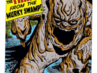 Strange Tales #75. "Taboo! The Thing From the Murky Swamp!", pg. 1. Stan Lee Jack Kirby Atlas Era