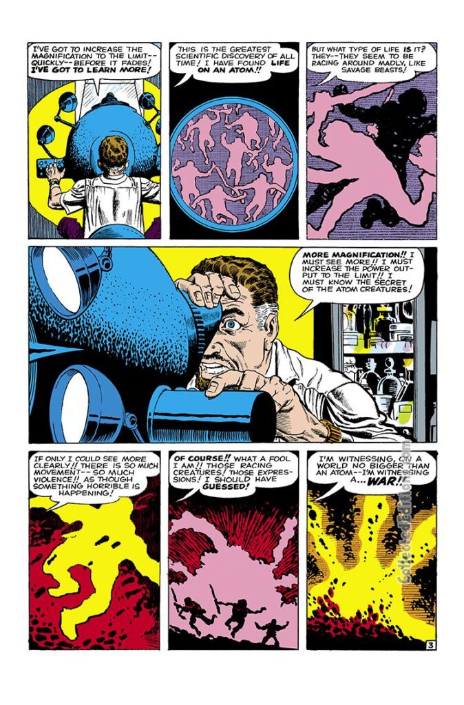 Strange Tales #76, pg. 23; "I Found the Mad Universe!"; Stan Lee/Larry Lieber/Steve Ditko/Twilight Zone