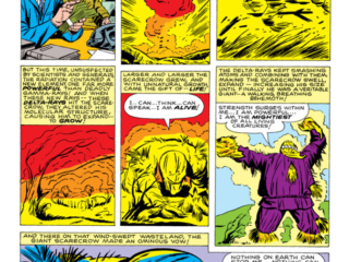 Strange Tales #81. "The Scarecrow Walks!", pg. 3. Stan Lee Jack Kirby Larry Lieber Marvel Monsters